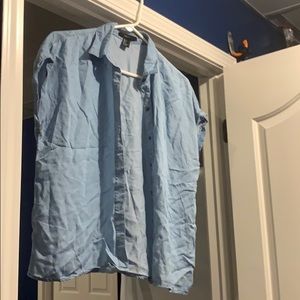 Thin denim color shirt